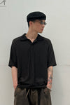 Aviva Jifei Xue oversized short-sleeved POLO shirt SS23-OSSP-Stp